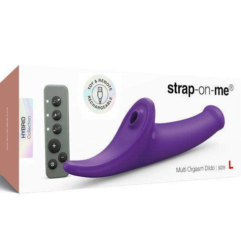 Orgasm Vibrating Strap On Dildo by Strap-on-me - Strap On Sextoys