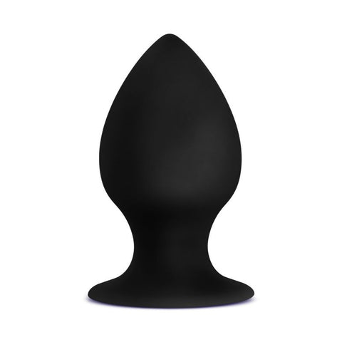 Anal Adventures Platinum Silicone Anal Stout Plug - Butt Plugs