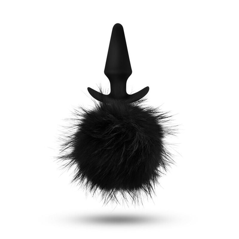 Anal Adventures Platinum Rabbit Tail Plug - Butt Plugs