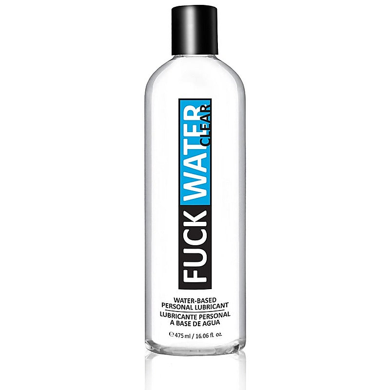 Clear Water Based Personal Lubricant by FuckWater - Water Based Lubes
