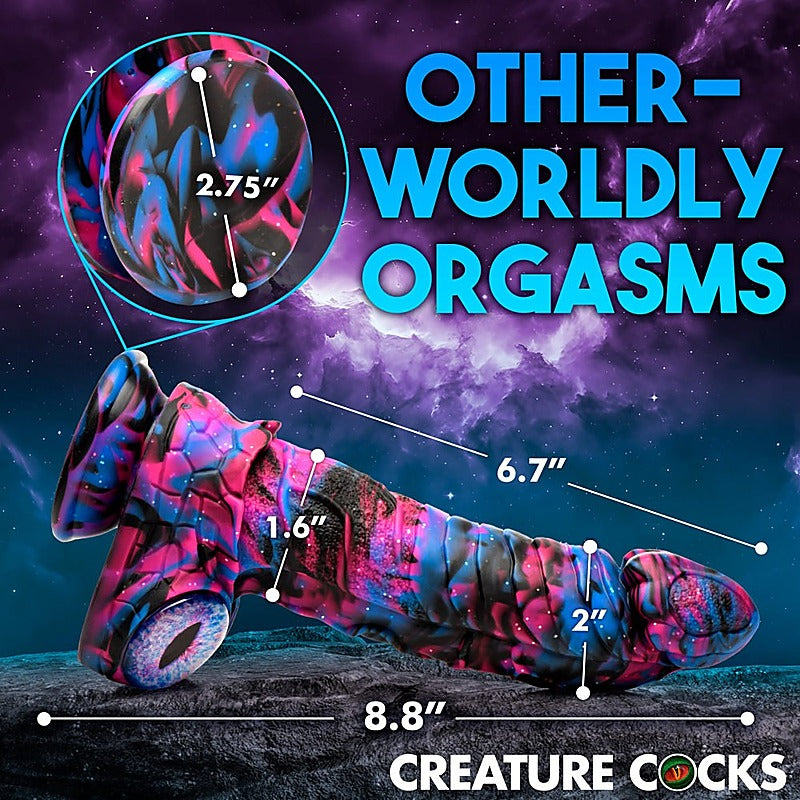 Alienoid Realistic Fantasy Silicone Dildo by XR Brands - Realistic Dildos