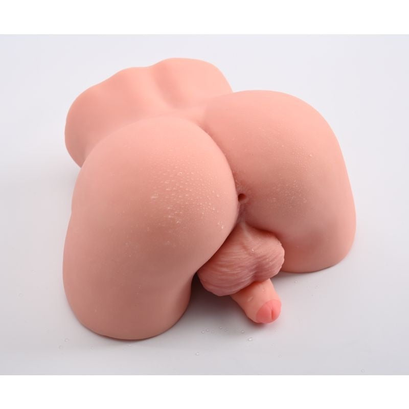 Lorenzo Male Torso with Cock and Balls by Doc Johnson - Masturbators and Strokers
