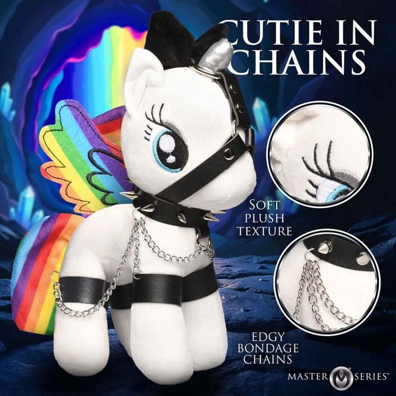 Raven Bondage Pony Party Gift by XR Brands - Party Gifts and Novelties