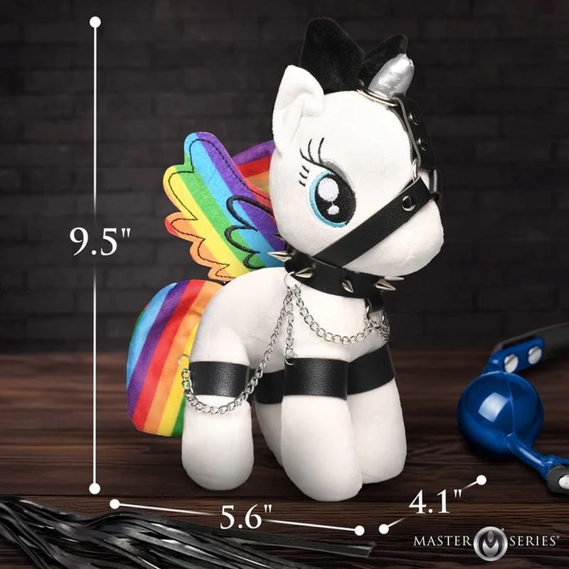 Raven Bondage Pony Party Gift by XR Brands - Party Gifts and Novelties