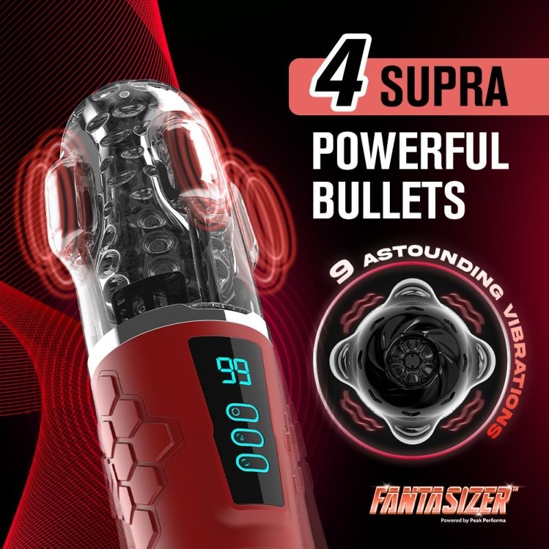 Hypershaker Automatic App Controlled LCD Masturbator - Masturbators and Strokers