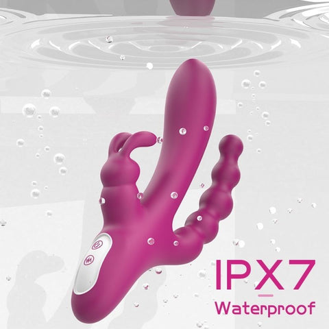 Joker Triple Ecstasy Vibrator by S-Hande - Rabbit Vibrators