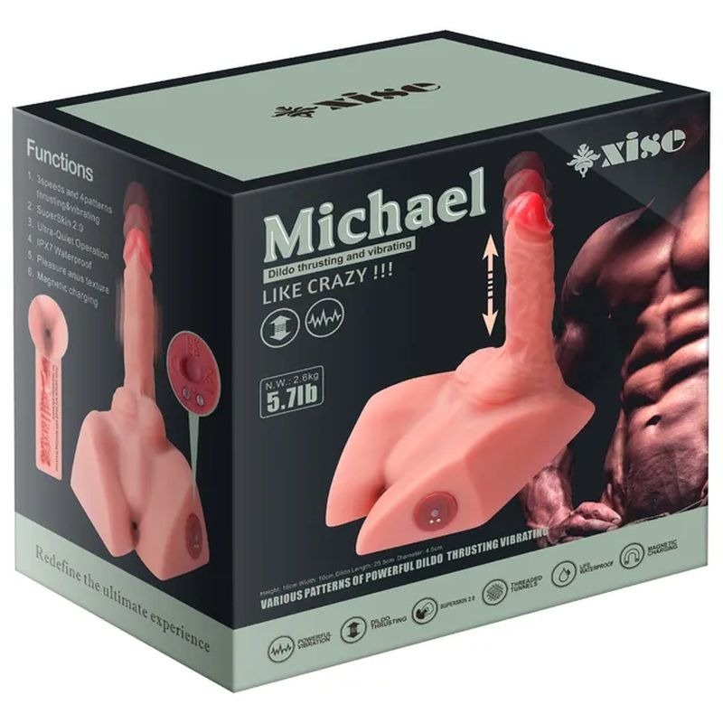 Michael 2.5kg USB Auto Male Cock and Ass Masturbator - Masturbators and Strokers