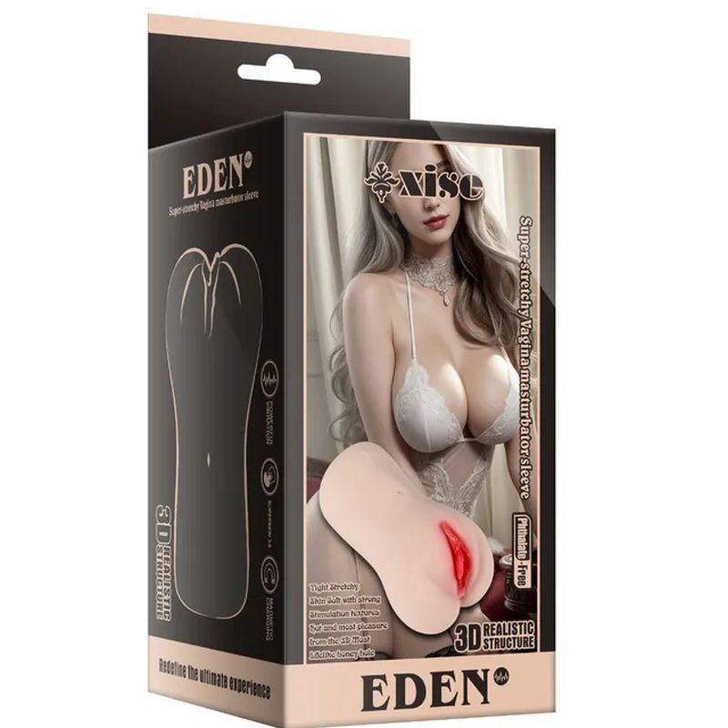 Eden Vibrating Vaginal Masturbator by XISE - Masturbators and Strokers