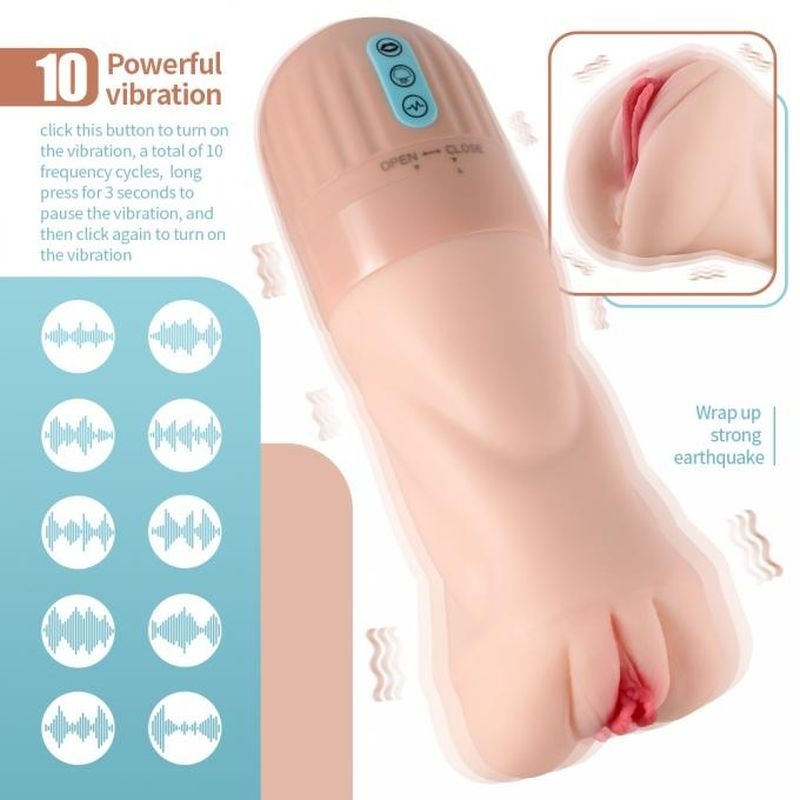 Suctroker Dual Density Sucking Vaginal Masturbator V2.0 - Masturbators and Strokers