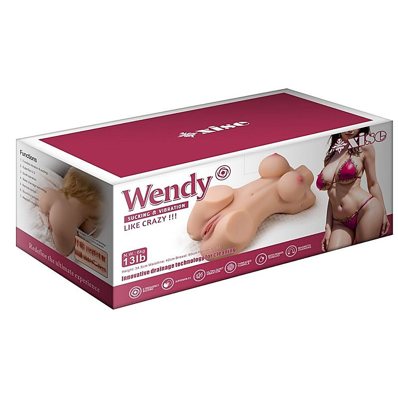 Wendy 6kg Pussy And Ass Female Torso Masturbator by XISE - Masturbators and Strokers
