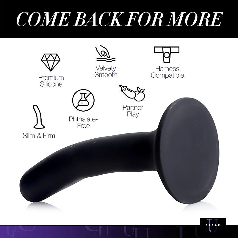 Silicone Strap-On Dildo by XR Brands - Non-Realistic Dildos