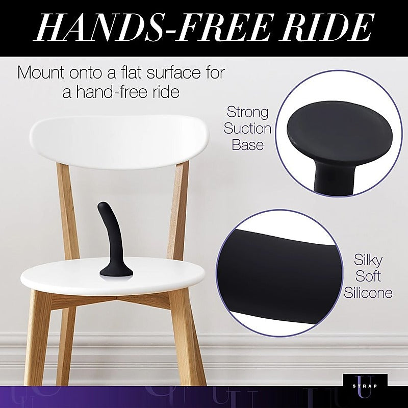 Silicone Strap-On Dildo by XR Brands - Non-Realistic Dildos