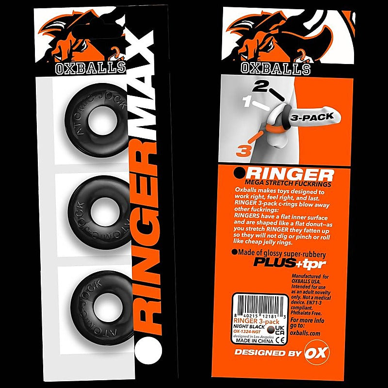 Ringer Max Cockring Set by Oxballs - Cock Ring Sets