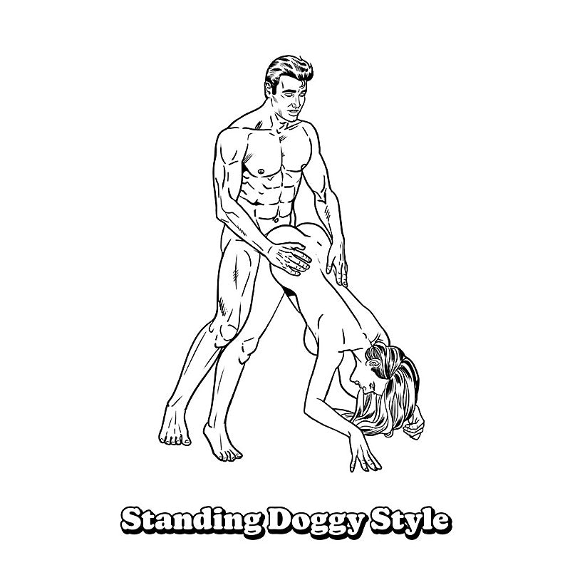 Sexiest Sex Positions Colouring Book Party Gift - Party Gifts and Novelties