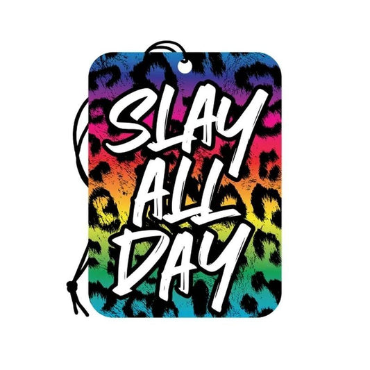 Slay All Day Novelty Air Freshener by Wood Rocket - Party Gifts and Novelties