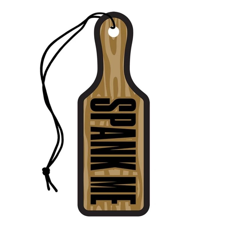 Spank Me Paddle Air Freshener by Wood Rocket - Party Gifts and Novelties