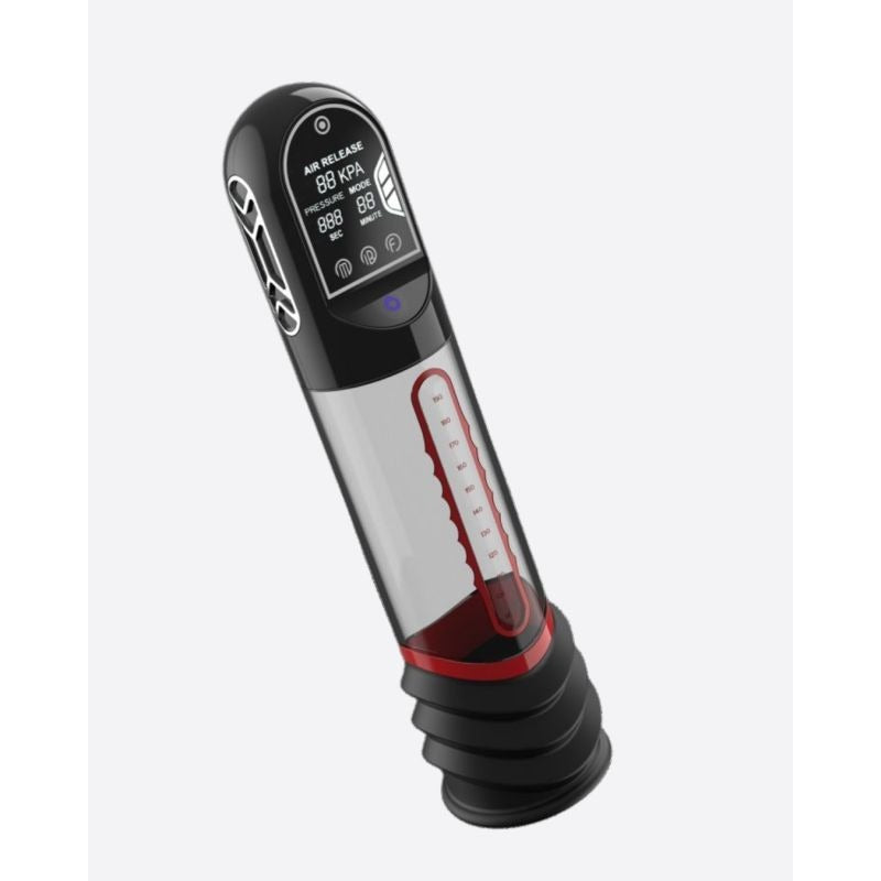 ISP90 Curve Infrared Automatic LCD Penis Pump by BDStyle - Penis Pumps And Stretchers