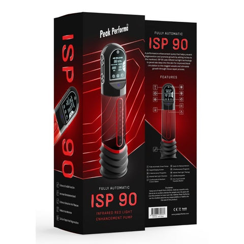 ISP90 Curve Infrared Automatic LCD Penis Pump by BDStyle - Penis Pumps And Stretchers