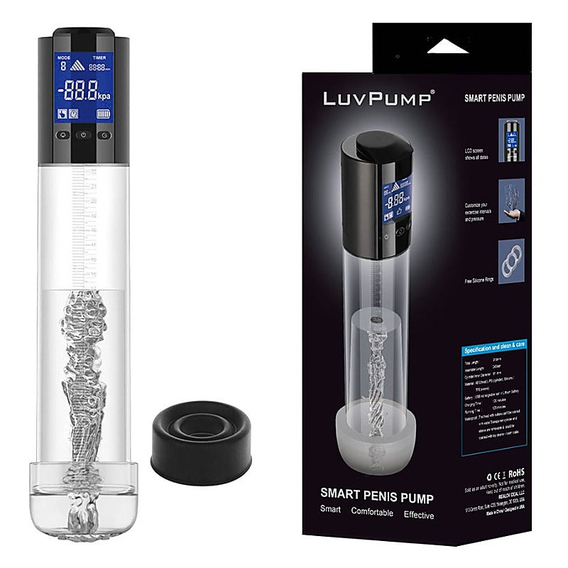 LuvPump Smart USB Rechargeable Automatic Penis Pump - Penis Pumps And Stretchers