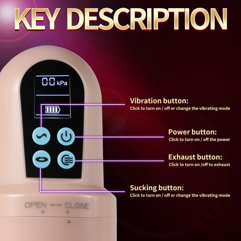 Suctroker Dual Density Sucking Vaginal Masturbator V3 - Masturbators and Strokers