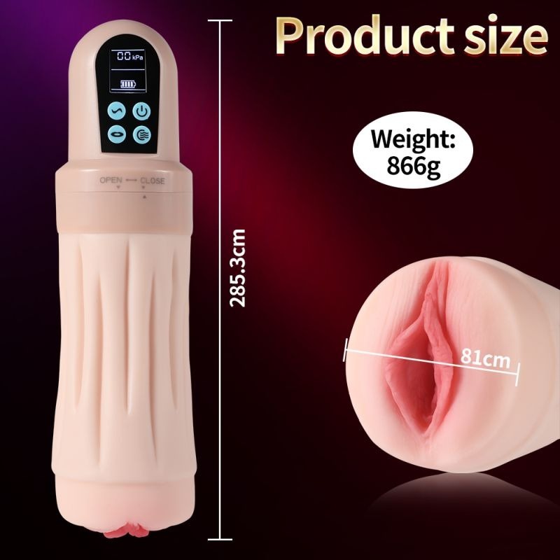 Suctroker Dual Density Sucking Vaginal Masturbator V3 - Masturbators and Strokers