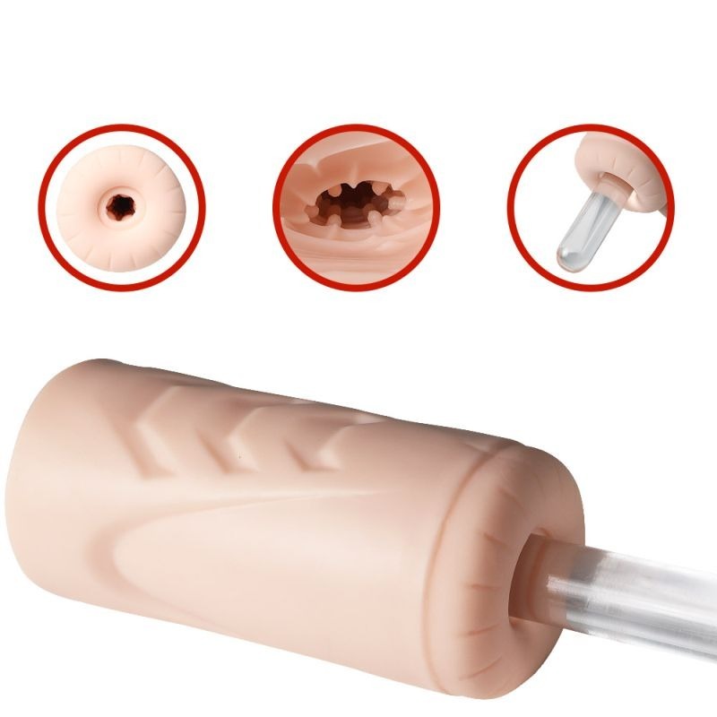 Suctroker Dual Density Sucking Vaginal Masturbator V1 - Masturbators and Strokers