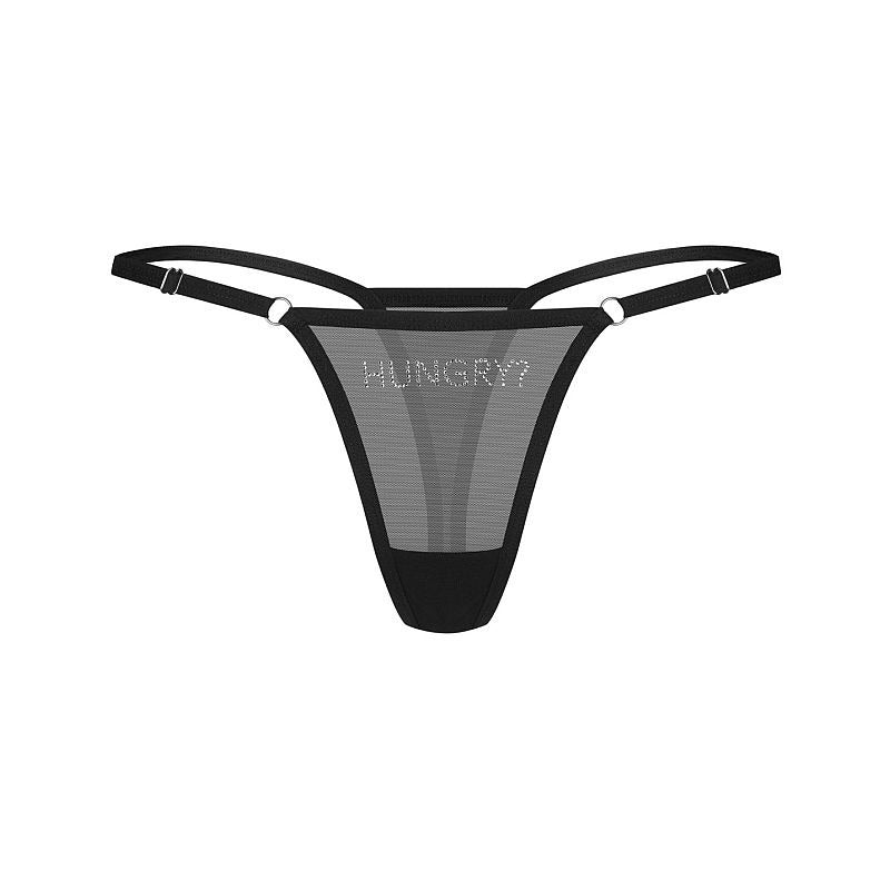 Hungry? Thong Panties by Obsessive Lingerie - G-Strings, Panties and Shorts