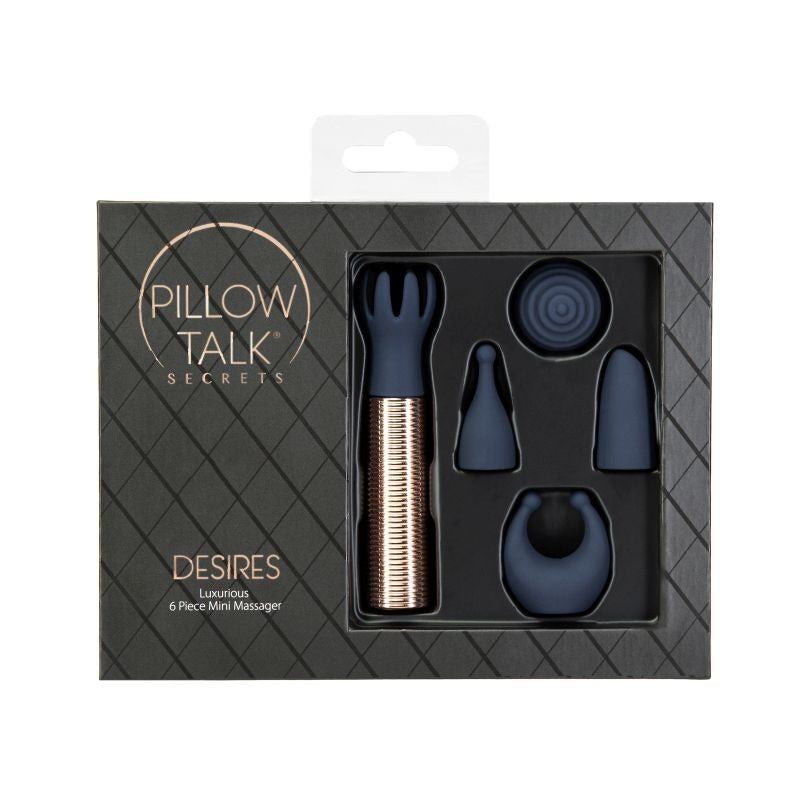 Pillow Talk Secrets Desires Massager Set by BMS Factory - Personal Massagers