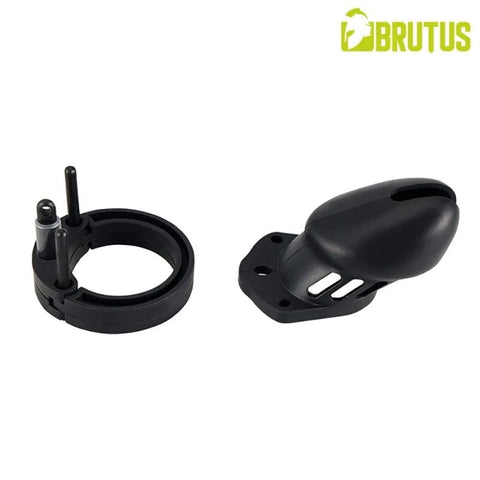 Denial Silicone Chastity 2 Cage Set by Brutus - Male Chastity