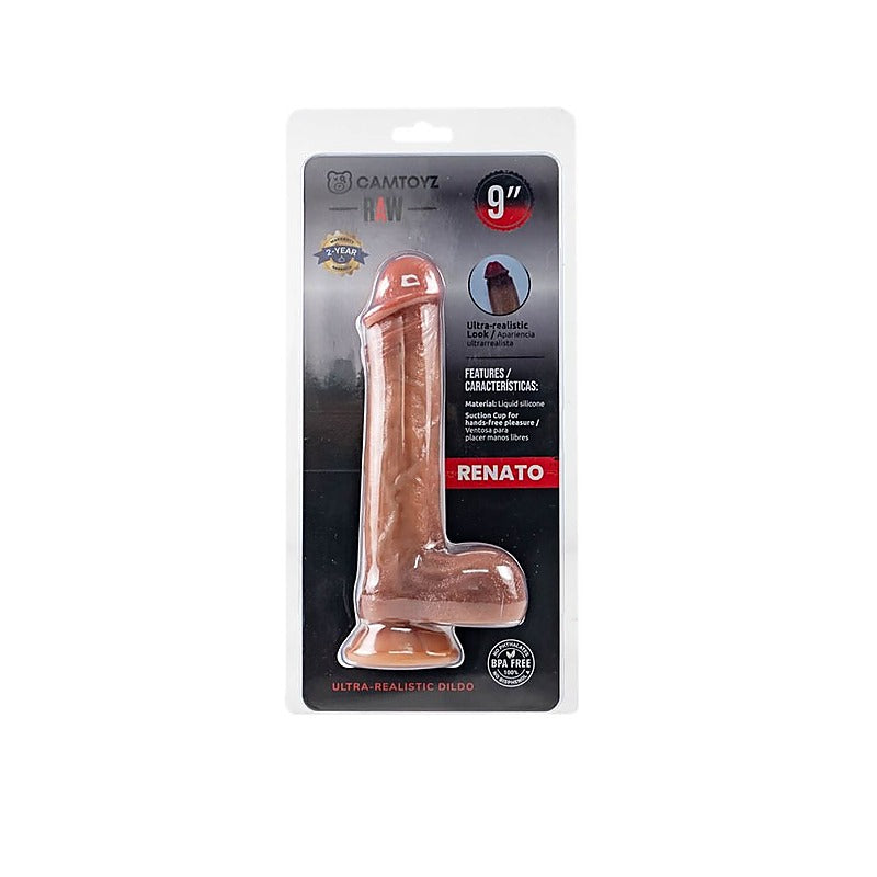 Ultra Realistic Silicone Dildo Renato by CamToyz - Realistic Dildos