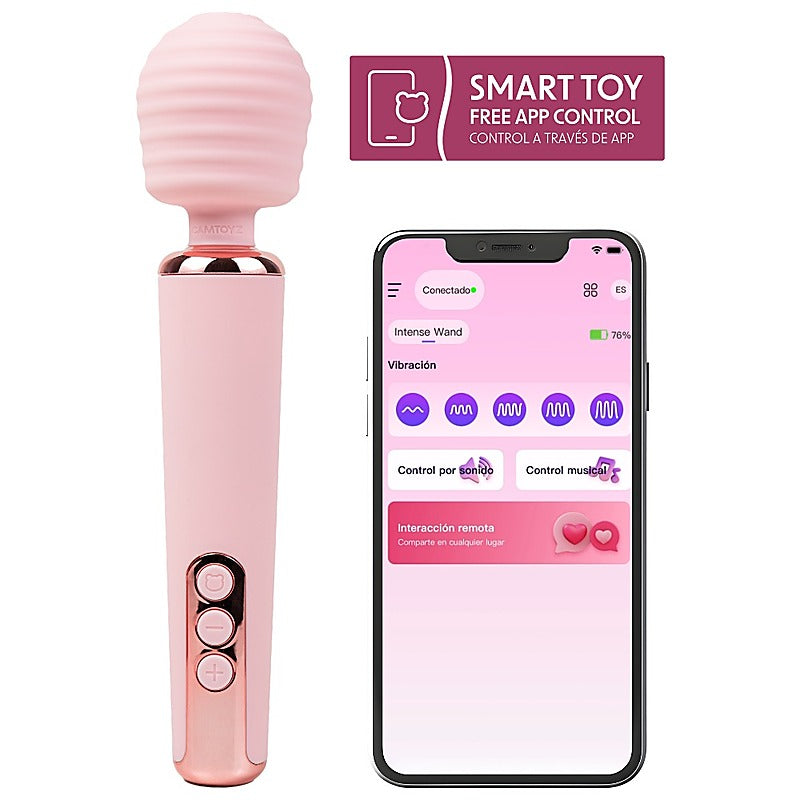 Intense App Controlled Wand Vibrator by CamToyz - Body Wands