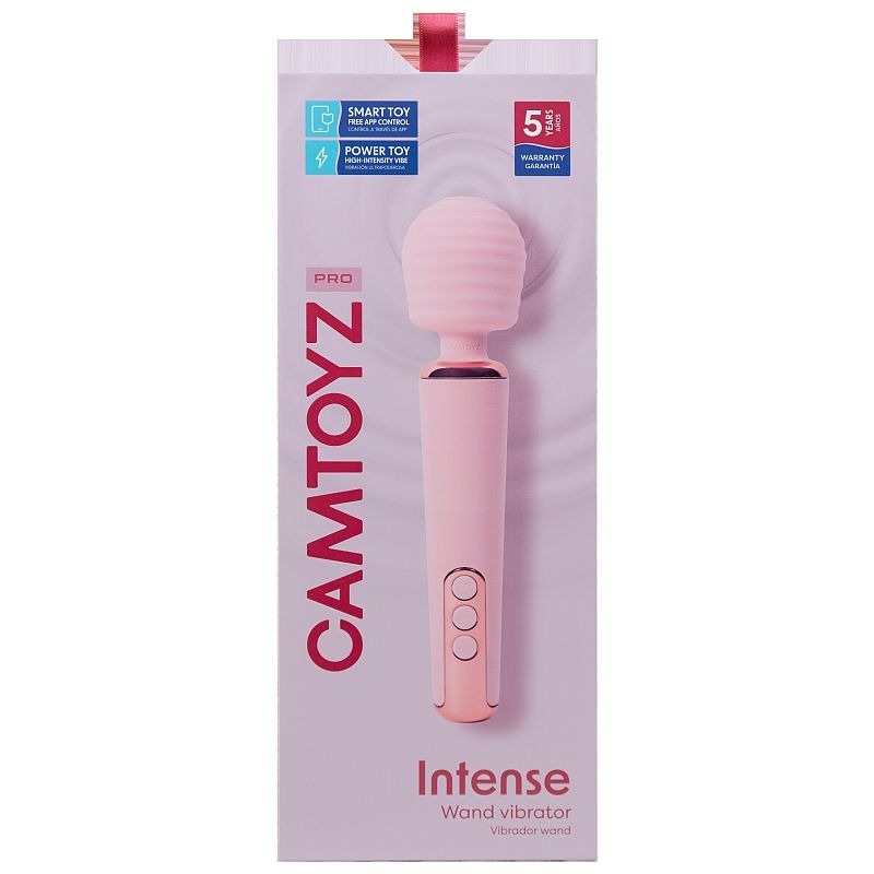 Intense App Controlled Wand Vibrator by CamToyz - Body Wands