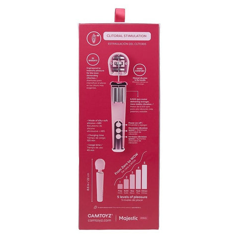 Intense App Controlled Wand Vibrator by CamToyz - Body Wands