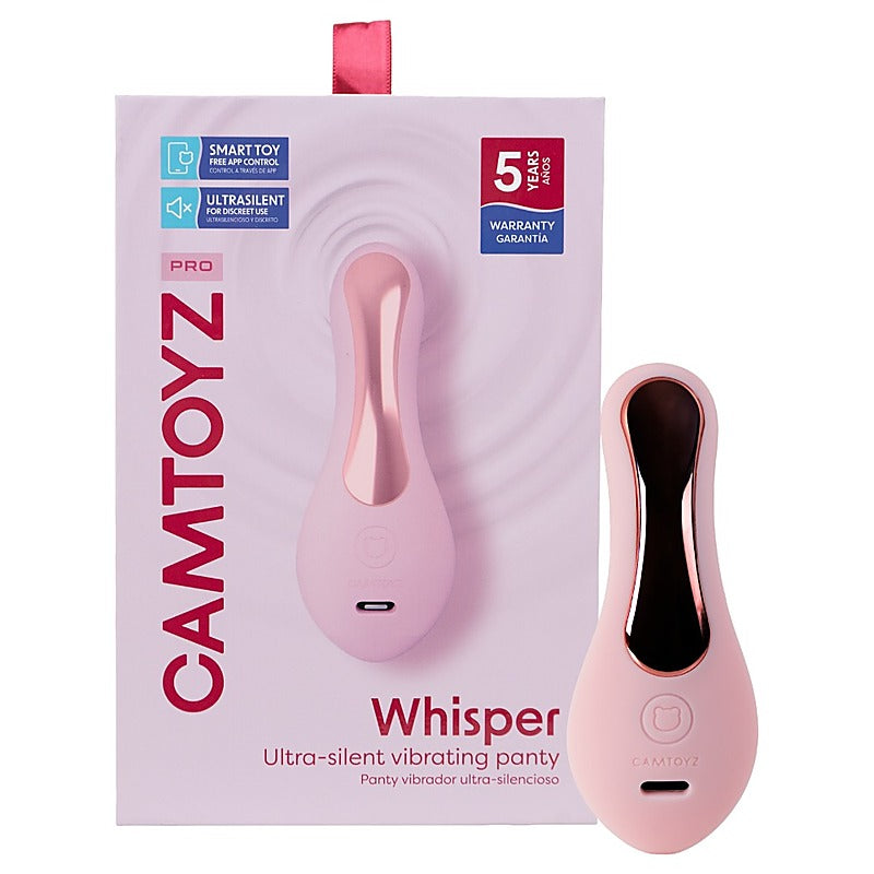 Whisper Silent App Controlled Panty Vibrator by CamToyz - Love Eggs and Kegel Exercisers