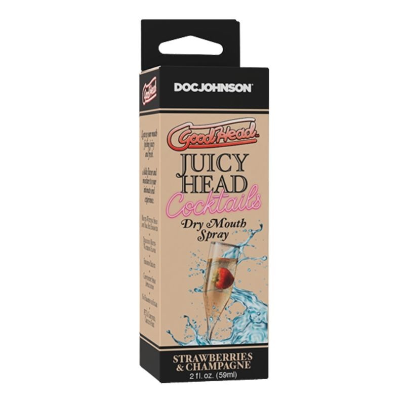GoodHead Juicy Head Spray Cocktails Strawberries - Delay and Excite Sprays