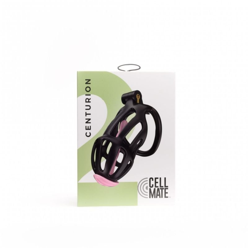 Centurion Size 2 Cock Cage with Pussification Plug - Male Chastity
