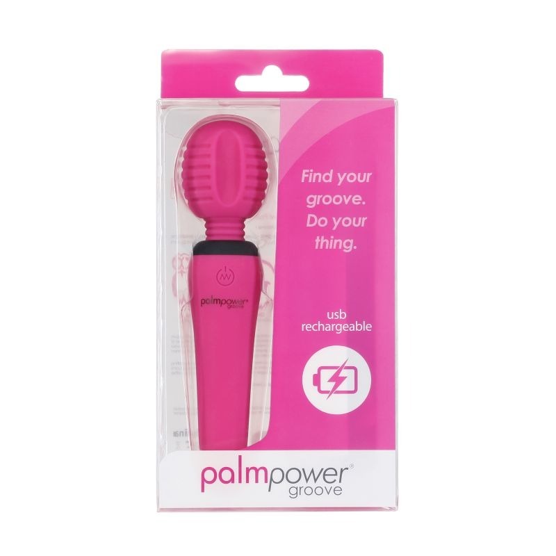 PalmPower Groove Wand Fuchsia by BMS Factory - Body Wands