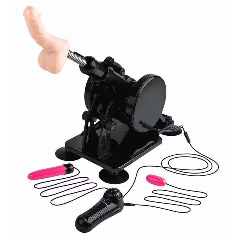 Cannon Sex Machine with Wired Remote and Accessories - Sex Machines