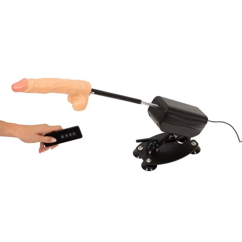 Deluxe Sex Machine with Remote Control and Accessories - Sex Machines