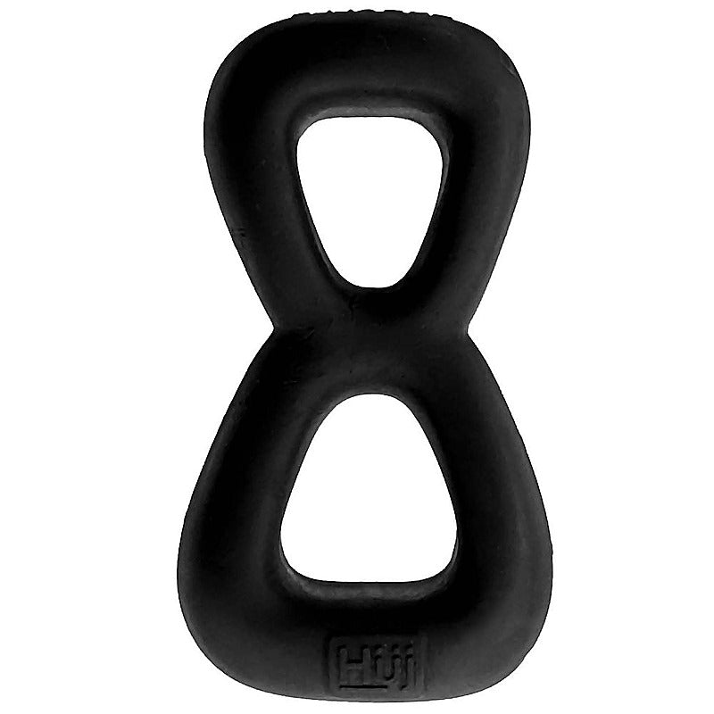 Boomerang Double Cockring Ball Stretcher by Hunkyjunk - Ball Stretchers and Crushers
