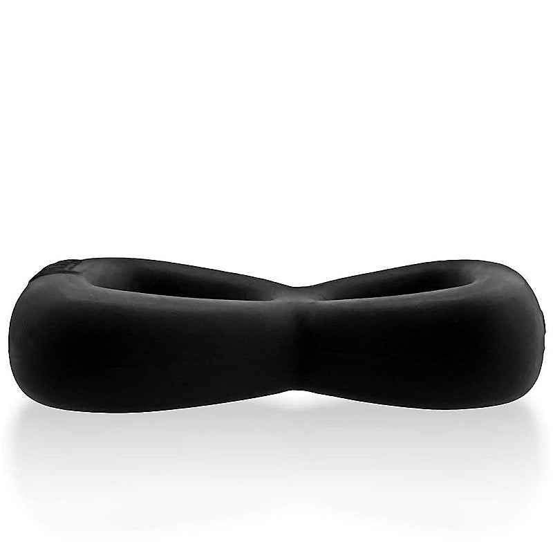 Boomerang Double Cockring Ball Stretcher by Hunkyjunk - Ball Stretchers and Crushers