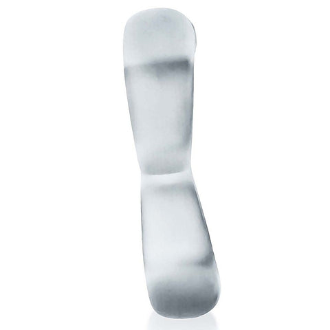 Boomerang Double Cockring Ball Stretcher by Hunkyjunk - Ball Stretchers and Crushers