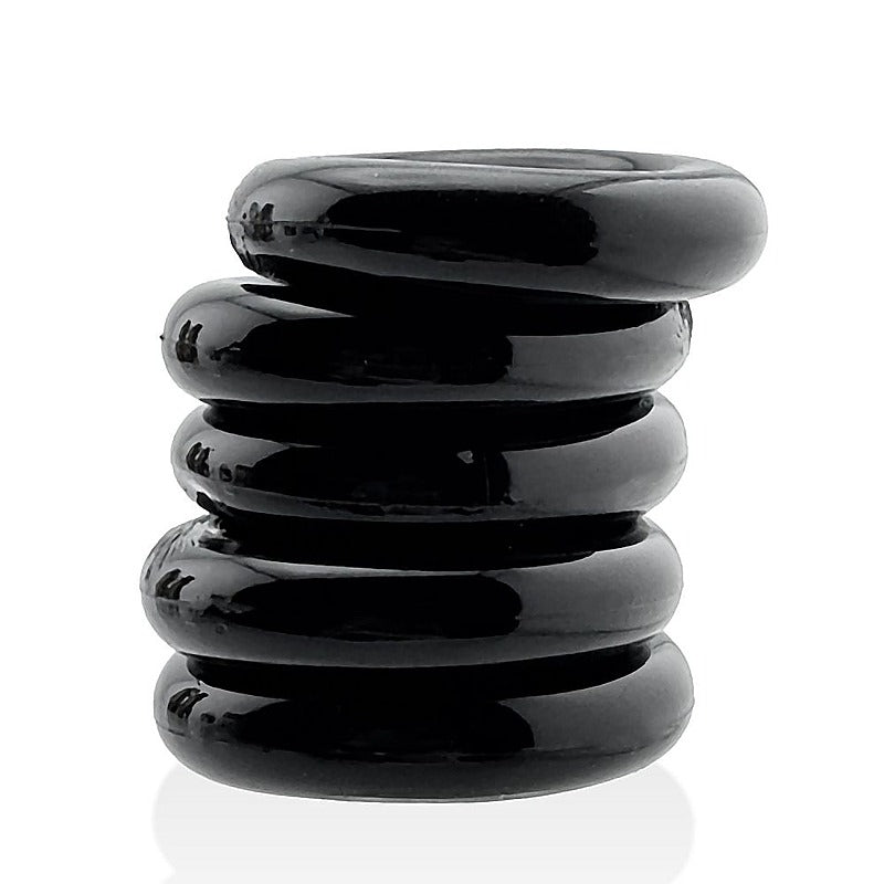 Jacker Stack Strong Cock Ring by Hunkyjunk - Cock Ring Sets