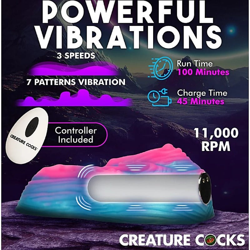 Creature Cocks Vulvaron Vibrating Silicone Grinder Pussy - Pussy And Clit Toys