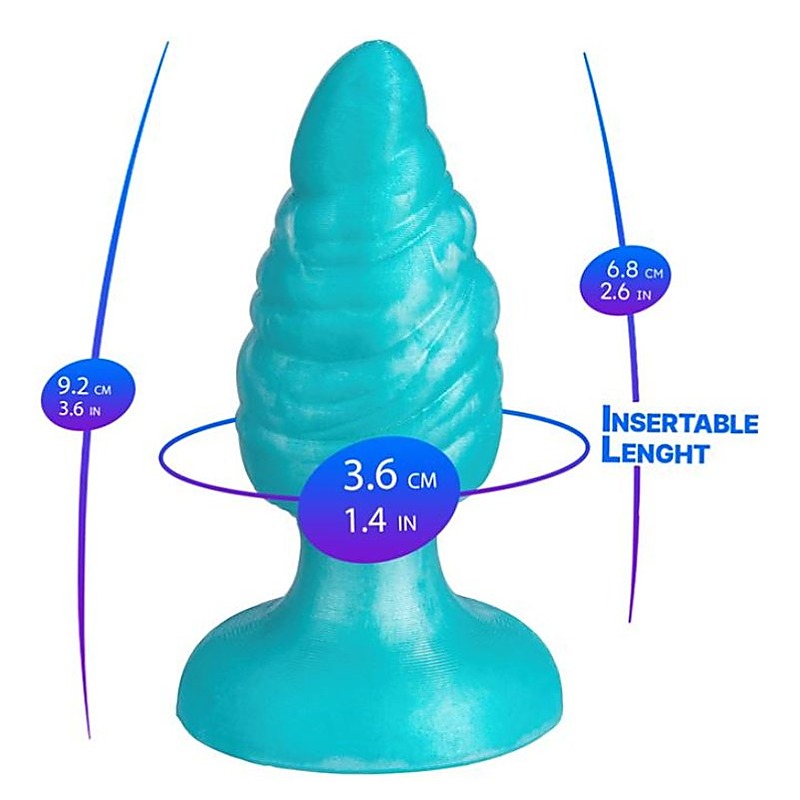Slixed Melty Fantasy Liquid Silicone Anal Plug - Butt Plugs