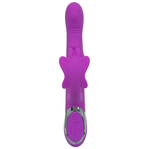 Enchanted Throbbing Butterfly Rabbit Vibrator by CalExotics - Rabbit Vibrators