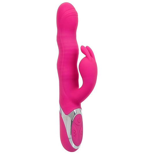 Enchanted Wave Action Bunny Rabbit Vibrator by CalExotics - Rabbit Vibrators