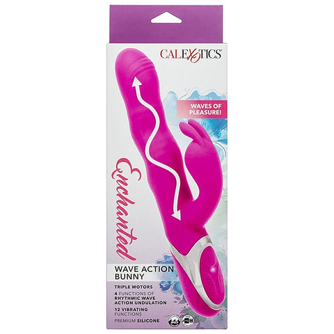 Enchanted Wave Action Bunny Rabbit Vibrator by CalExotics - Rabbit Vibrators