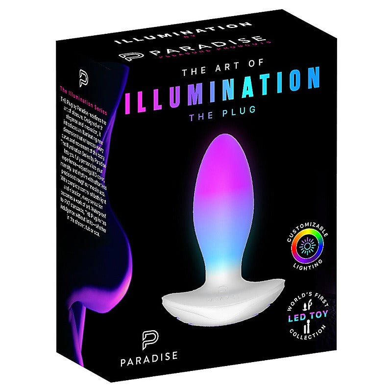 Illumination The Plug Anal Vibrator by Paradise Pleasure - Butt Plugs