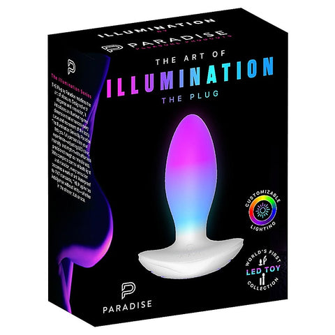 Illumination The Plug Anal Vibrator by Paradise Pleasure - Butt Plugs